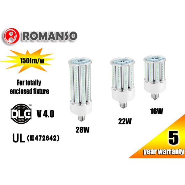 Buy AC100-300V 28W Led Corn Bulb E26 With Ventilation Heat Sink , Aluminum Materials at wholesale prices
