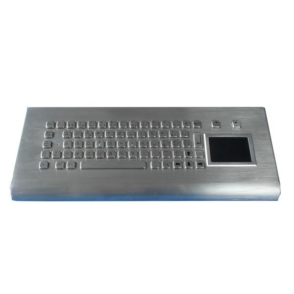 68 Keys Kiosk Keyboard With Sealed Touchpad