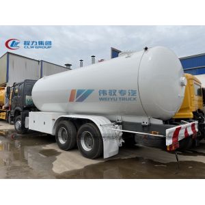 24cbm 12mt Sinotruk HOWO 6X4 Gas Cylinder Filling Truck