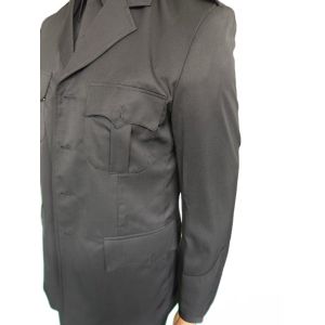 Black Ceremonial Military Uniform Set 45% Wool 55% Polyester
