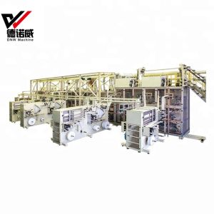 Quality DNW-21 Different design baby diaper making machine for sale
