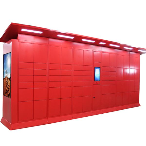 Industrial Automated Parcel Lockers Outdoor Waterproof Qr Smart