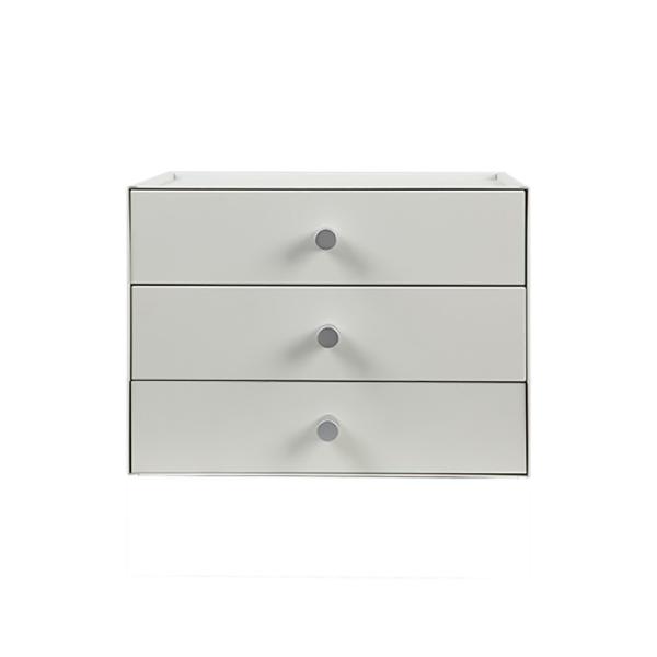 Buy Desktop Jewelry Drawer Box Metal Makeup Organizer Sundries Case at wholesale prices