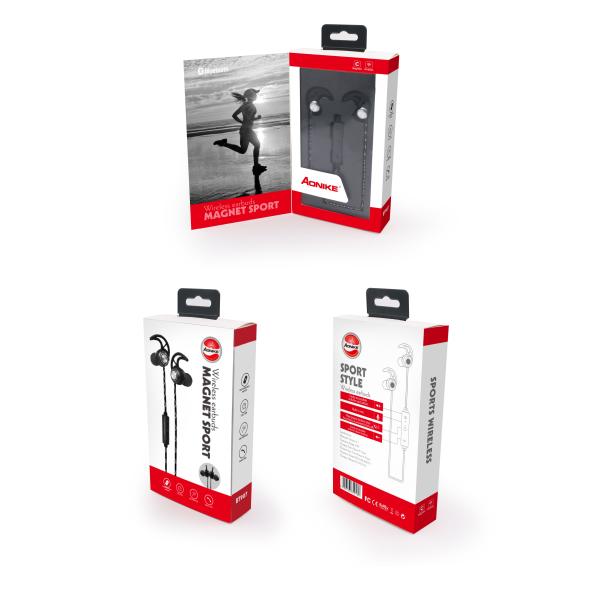 OEM 16ohm 3hrs Sports Neckband Stereo Earphone