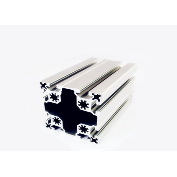 Buy T3 - T8 Flat Extruded Aluminum Profiles 6063 Alloy Silver at wholesale prices