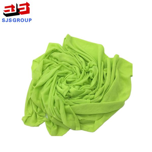 No Metal Mixed Color 95% Cotton Industrial Wiping Rags 35*35cm