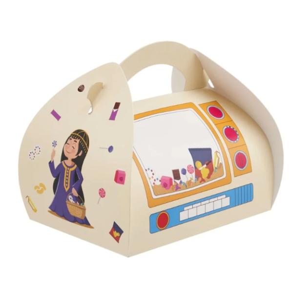 Buy Custom Arabic Style Kids Gift Box with Clear Window at wholesale prices