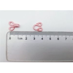 Underwear Garments Accessories Hook And Eye Nylon Covered Hook Customized Size