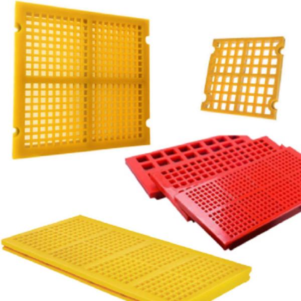 Buy Pu Silica Sand Dewatering Vibrating Screen Mesh Panels at wholesale prices