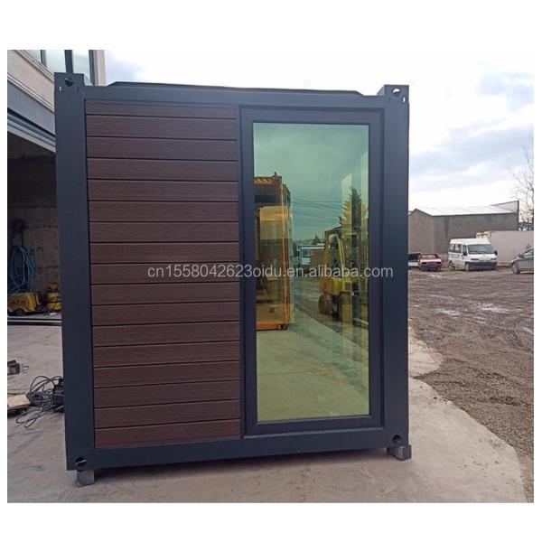 EU 20ft Modern Luxury Prefab House Outdoor Garden Wooden Houses with Steel Structure Sandwich Panel Material