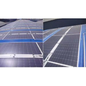 44 Degree Rated Operating Temperature Flexible Solar Panel 580W Monocrystalline