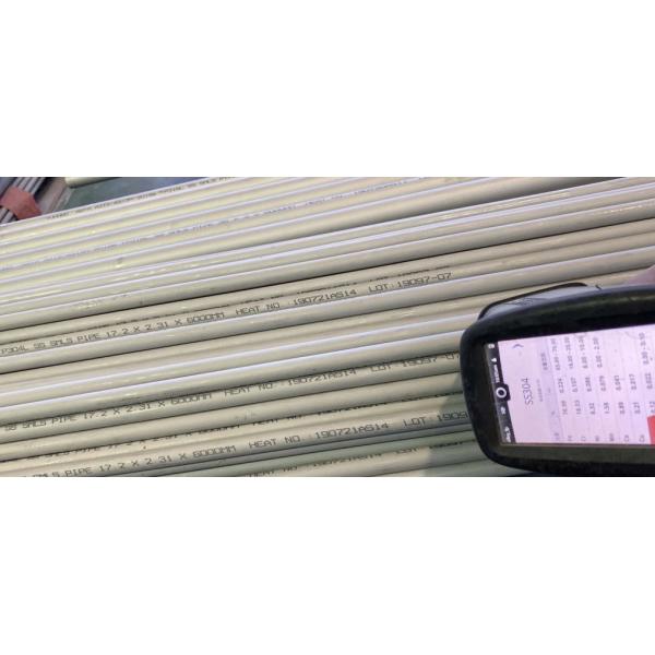 Buy ASME SA312 TP304L Stainless Steel Seamless Pipe Abs Certificated at wholesale prices