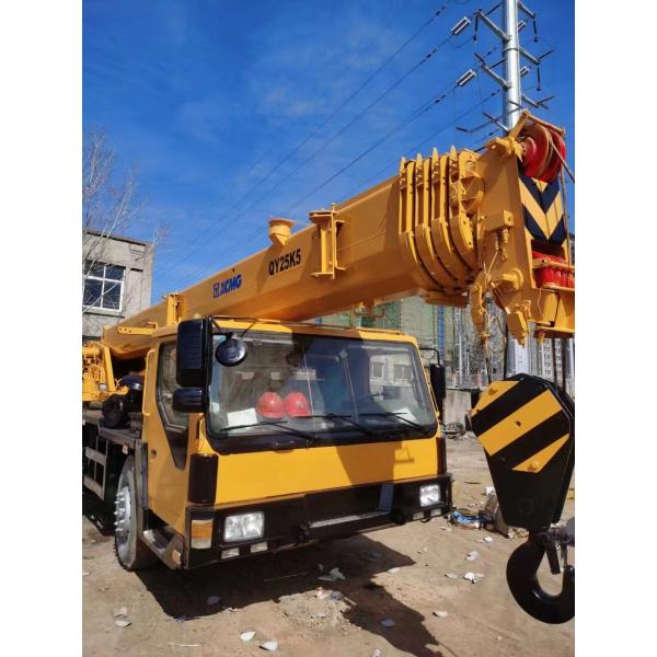 2015 XCMG 25 Ton Used Crane Truck QY25K5 Large View Luxury Cab