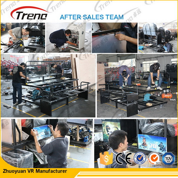 Special Effects 5d Cinema Virtual Reality Driving Simulator For Theme Park