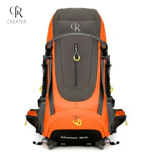 Waterproof Top Side Lightweight Hiking Backpack With Back Hiding Zipper