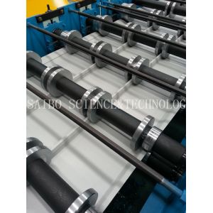 Chrome Surface Roof Panel Roll Forming Machinery With 40GP Container