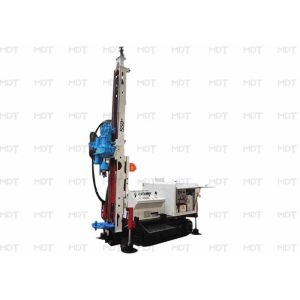 50 Meter 55KN Anchor Drilling Rig Rotary Drilling Machine Blue