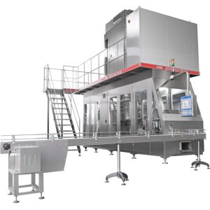 1000ml 6000PPH Prisma Aseptic Carton Filling Machine with Cap Applicator for