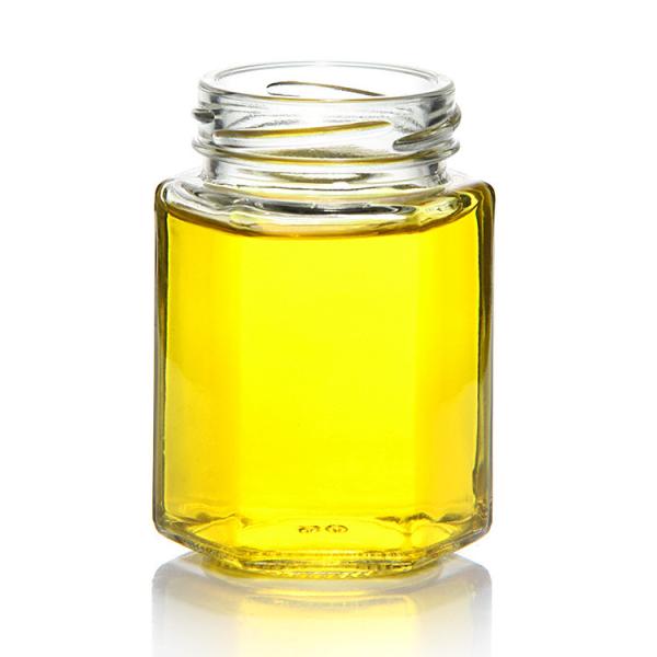 Buy Low Moq 100Ml 150Ml 200Ml Empty Honey Glass Jars With Gold Lids With Lids at wholesale prices