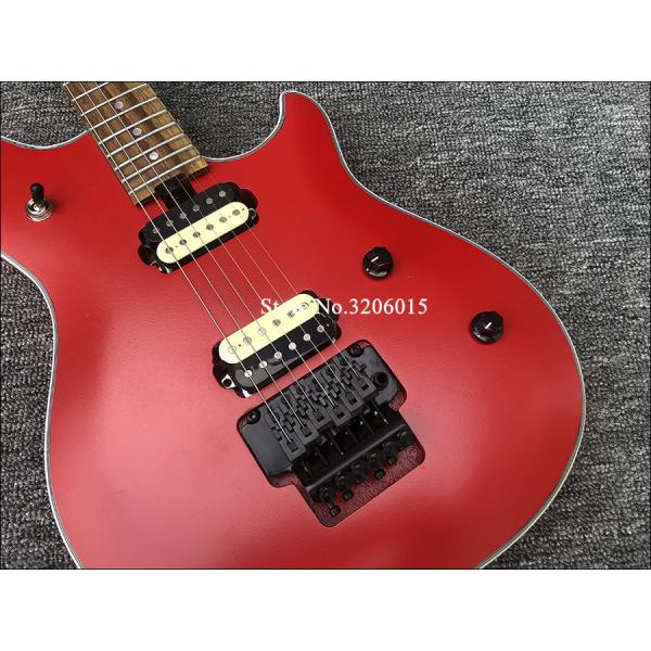High-quality Wolfgang EVH electric guitar matt red color zebra pickups floyd rose bridge free shipping