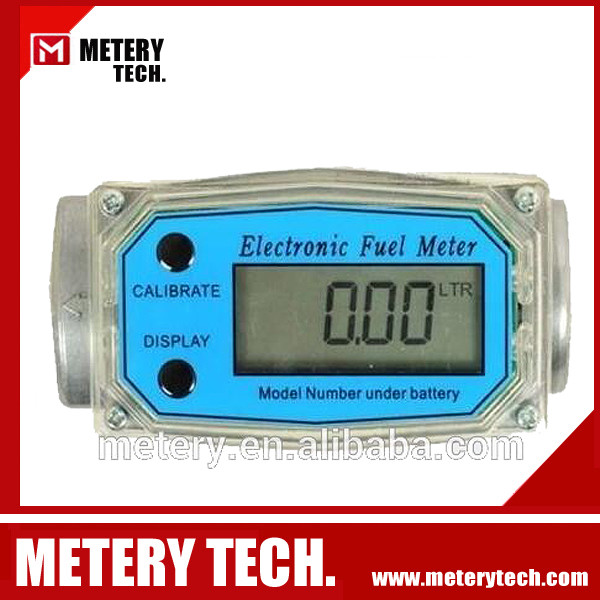 Buy Electronic Turbine Digital Diesel Fuel Gasoline Flowmeter at wholesale prices