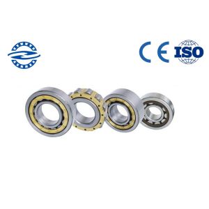 NJ306 Single Row Roller Bearing , Straight Roller Bearing For Excavator