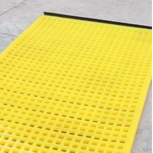 China Square Polyurethane Rubber Tension Screen With Hooks For Mine And Quarry on sale China Square Polyurethane Rubber Tension Screen With Hooks For Mine And Quarry on sale
