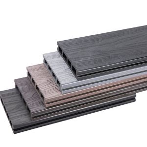 DIY Light Grey Deep Embossed Co-extruded Swimming Pool Waterproof Planks
