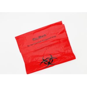 China Adhesive Specimen Autoclavable Biohazard Bag 90x100cm 70x90cm 50x50cm on sale