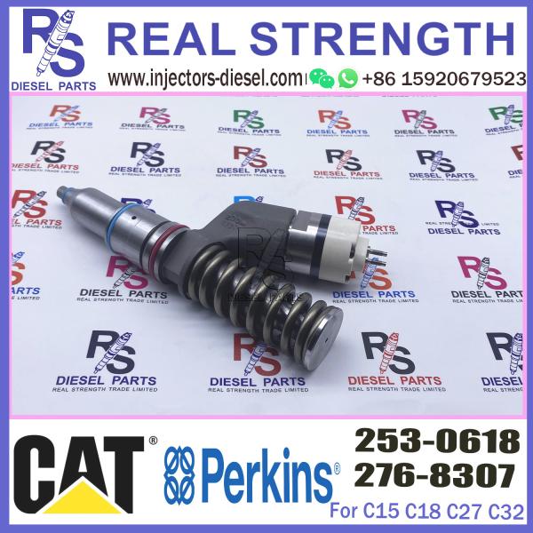 Diesel Engine Fuel Injector Excavator Accessories Diesel MotorParts 276-8307 253-0618 for Caterpillar CAT 385C 657E C15