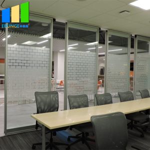Aluminum Glass Folding Partition Walls Removing Sliding Glass Door