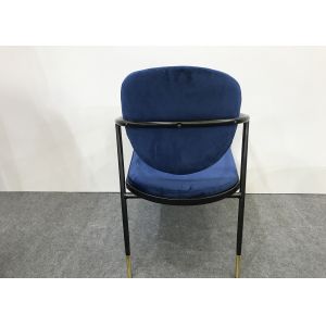 Moistureproof Rustproof 150kg Wrought Iron Dining Chair