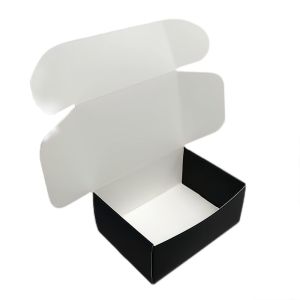 Cosmetic Cotton Paper Packing Box With Spot UV LOGO FSC ISO9001 certificate