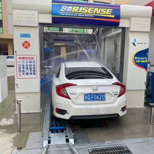 19800x3800x3440mm Tunnel Car Washing Machine for Automatic Brush Cleaning System