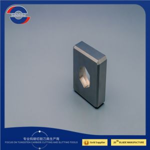 China Carbide Rubber Crusher Blade Tungsten Carbide blade 60X60X30mm on sale