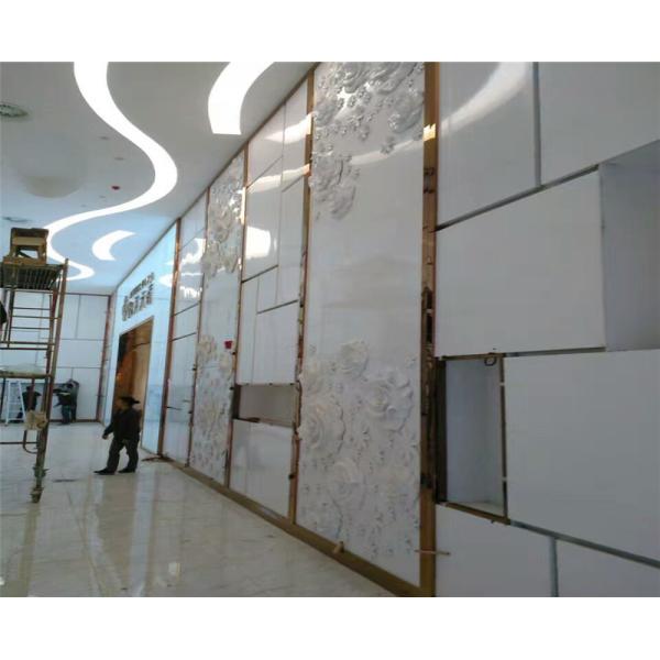 Buy China supplier stainless steel decorative strips mirror finish rose gold color for wall tile trimmings at wholesale prices