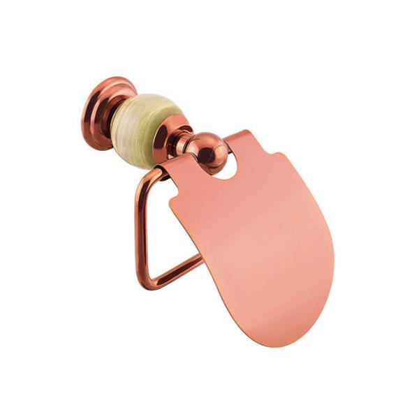 Wall Mounted Bathroom Accessory Single Roll Toilet Paper Holder Easy Install