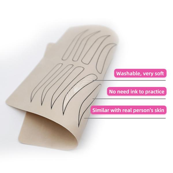 Inkless Permanent Makeup Practice Skin Easy To Color And Portable