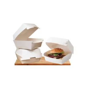 Food Container Customized Biodegradable Corrugated Paper Takeout Box for