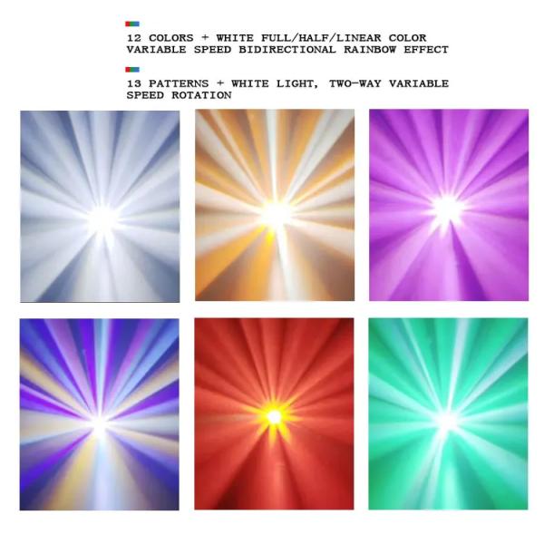 150w Moving Head Light 18 Prism Gobo Spot for KTV Theater Auditorium Stage Bar Concert