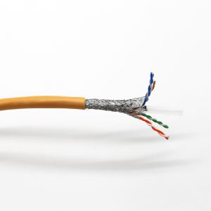 Cat 6 shielding communication cable 8 core pure copper conductor network cable