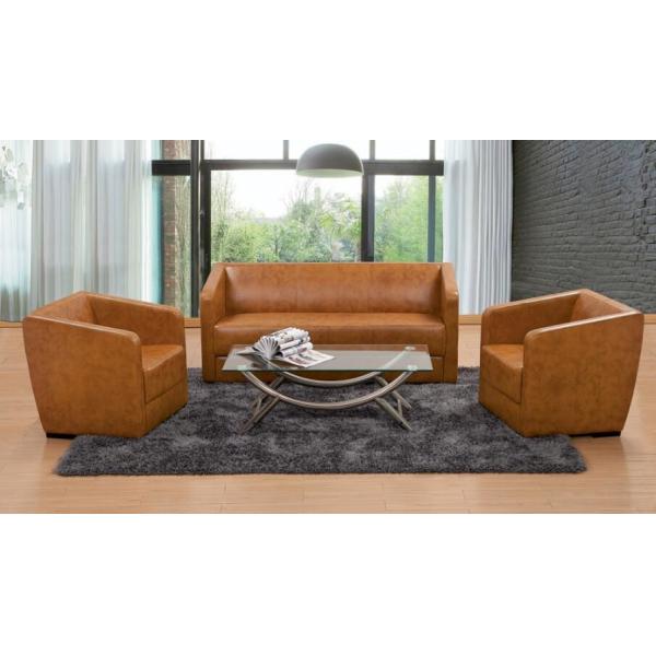 Buy Modern PU leather China reception office sofa at wholesale prices