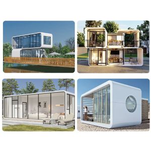 Customized CE Certified Prefab Container House with Custom Tinted Glass Window
