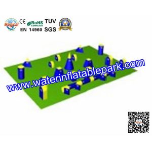 Popular Millenium Inflatable Paintball Bunkers Arena For 7 Men