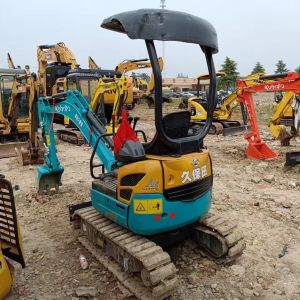 KUBOTA U17 Secondhand Mini Excavator Digger with Original Hydraulic Cylinder and