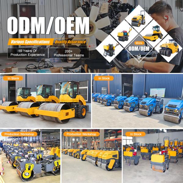 High Performance Road Machinery Vibratory Road Roller 5ton Single Smooth Drum Soil Asphalt Compactor Equipment for Sale