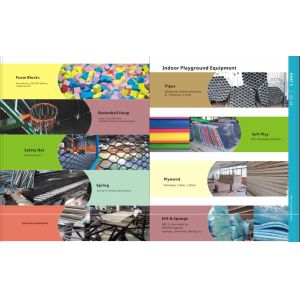 400M2 Discount Large Children Trampoline Gymnastic Indoor Trampoline Equipment