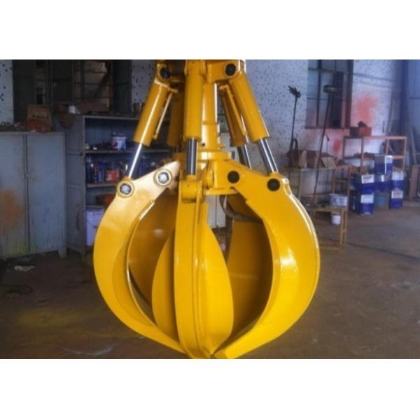 Buy Rotating 2T Excavator Hydraulic Orange Peel Grab Bucket at wholesale prices