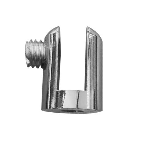 Buy Fixed Glass Holder YS-030, Zinc Alloy,  for glass 6-8mm, finishing chrome or Satin at wholesale prices