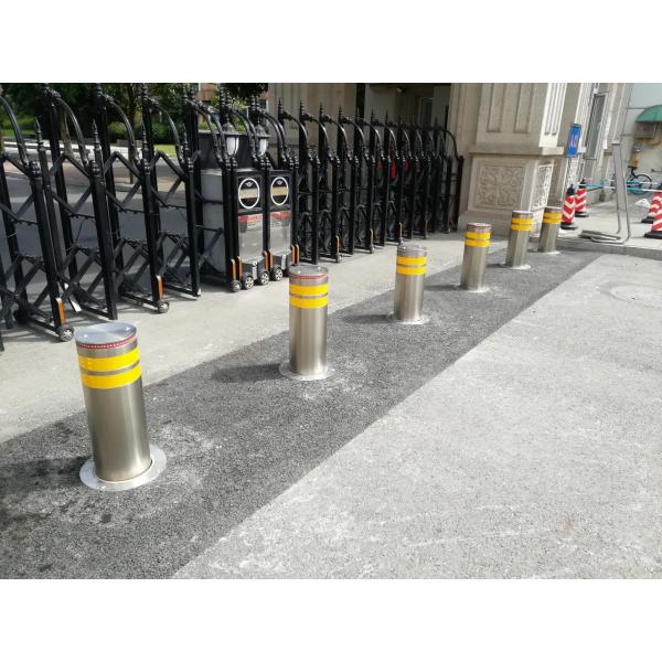 Full-Automatic Hydraulic Rising Bollard with 3-4 Seconds Lowering Time 5 Million Times Service Life and K4/K8/K12 Anti-Collision Levels